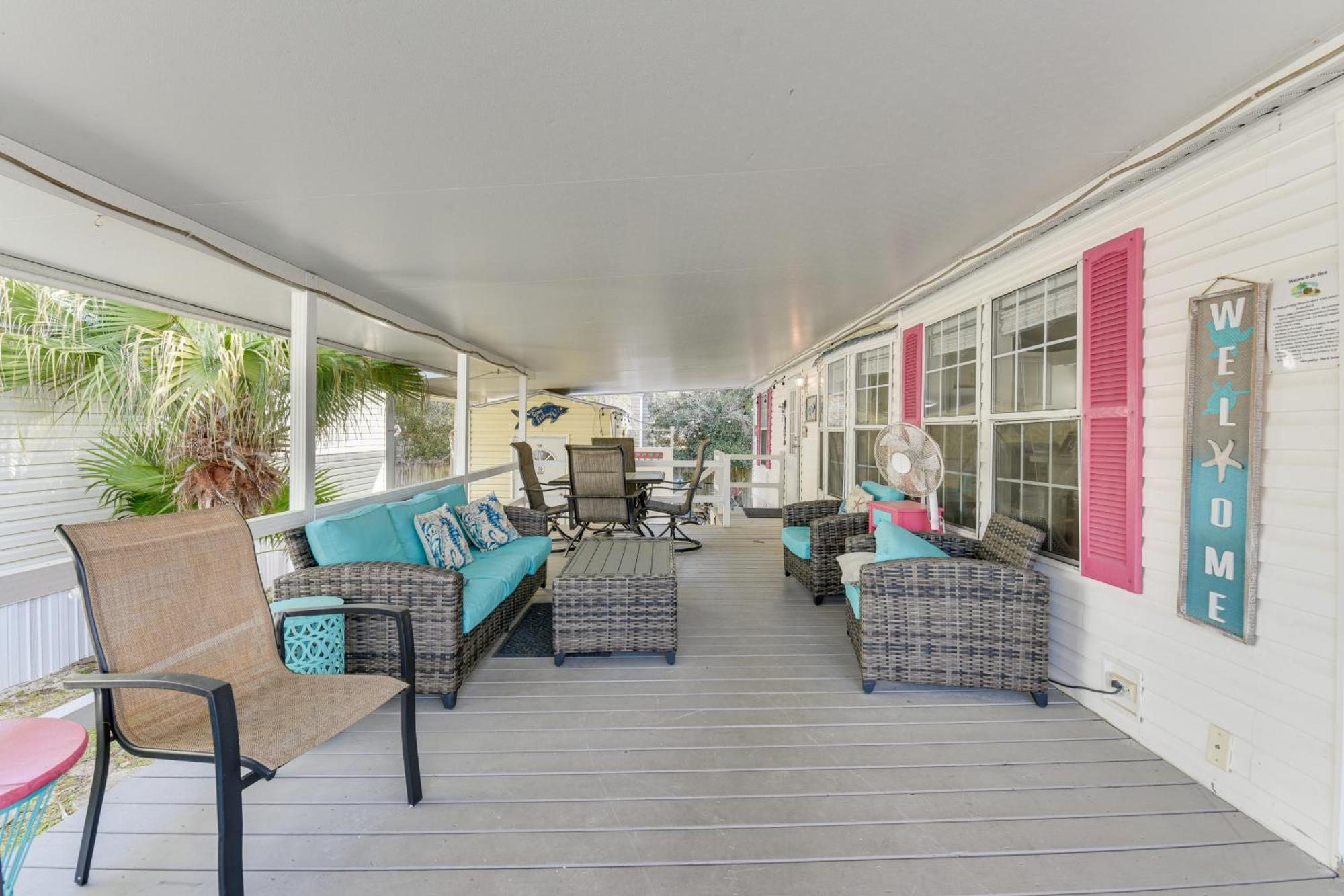 Walk To Beach Miramar Tropical Cabana With Deck! Destin Exteriér fotografie